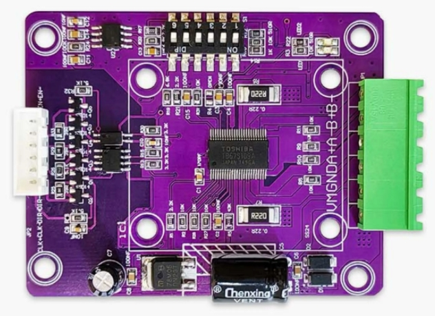 LDM1540C1 hybrid two-phase stepper drive scheme